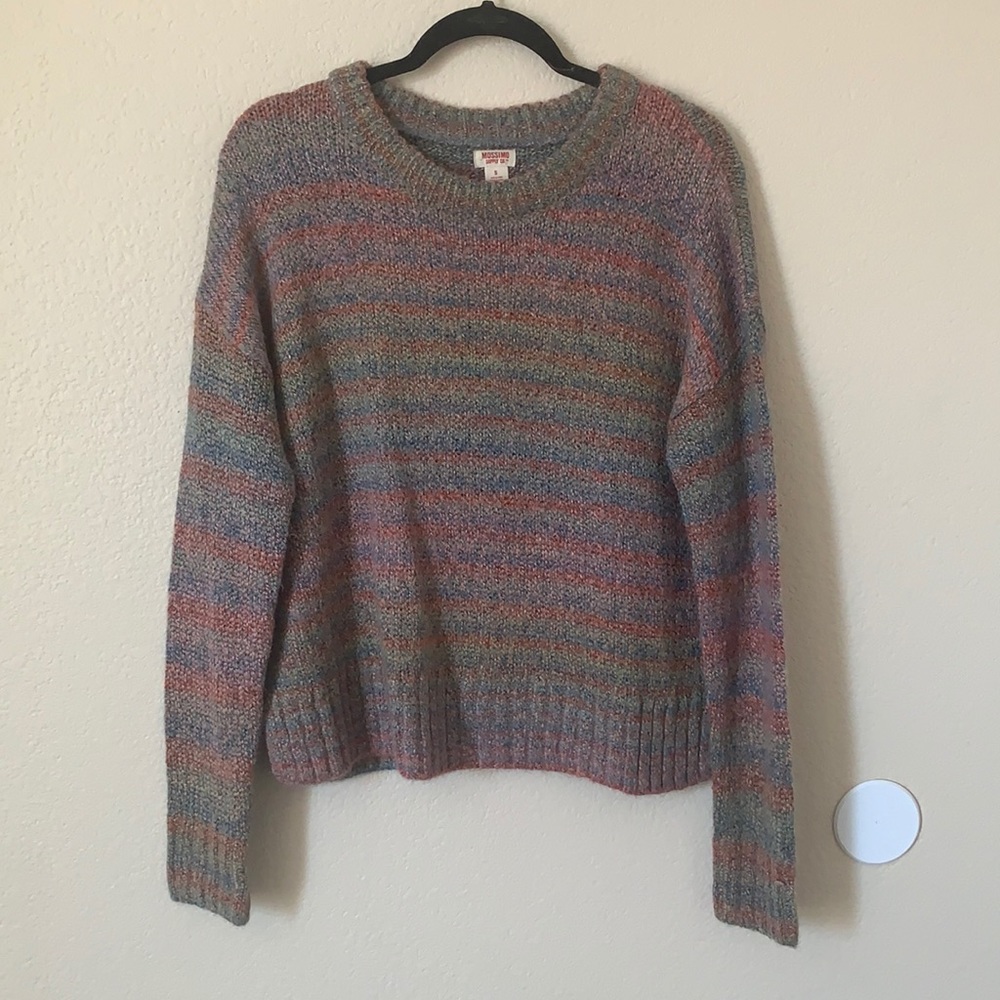 Multi-Colored Stripe Sweater